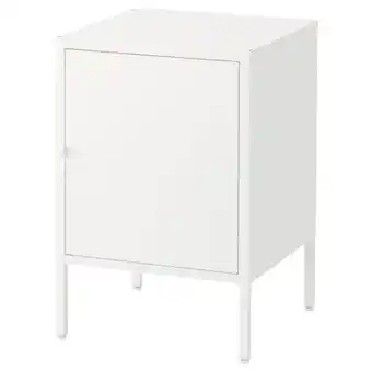 IKEA Hällan storage combination with doors, white, 17 3/4x18 1/2x26 3/8 offer