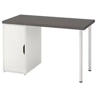 IKEA Lagkapten / alex desk, dark gray/white, 47 1/4x23 5/8 offer