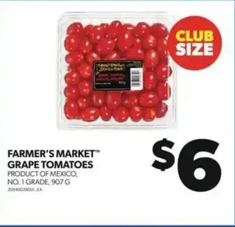 Real Canadian Superstore FARMER'S MARKET GRAPE TOMATOES 907G offer