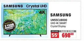 2001 Audio Video Samsung 55 uhd 4k smart crystal display offer