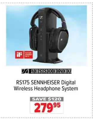 2001 Audio Video Sennheiser digital wireless headphone system offer