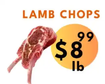 Food World Supermarket Lamb chops offer