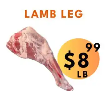 Food World Supermarket Lamb leg offer