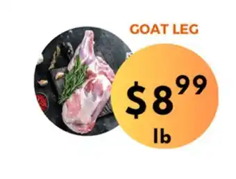 Food World Supermarket Goat leg offer