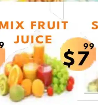Food World Supermarket Mix fruit juice offer
