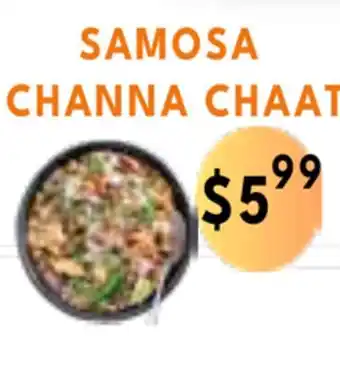 Food World Supermarket Samosa channa chaat offer