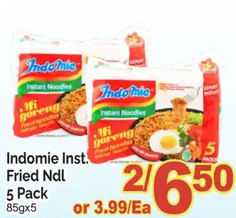 T&T Supermarket Indomie inst. fried ndl, 5 pack 85gx5 offer
