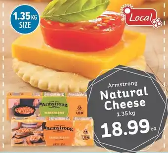 IGA Armstrong Natural Cheese offer