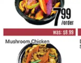 Nations Fresh Foods Mushroom chicken offer