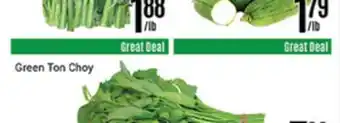 Nations Fresh Foods Green ton choy offer