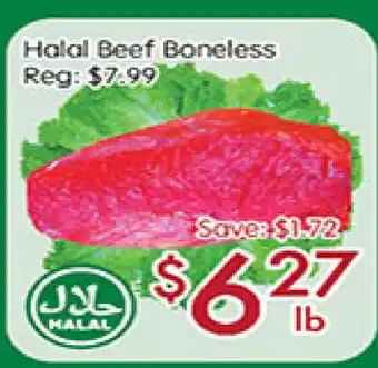 Sunny Food Mart Halal beef boneless offer