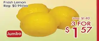 Sunny Food Mart Fresh lemon offer