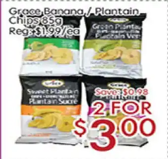 Grace banana/plantain chips