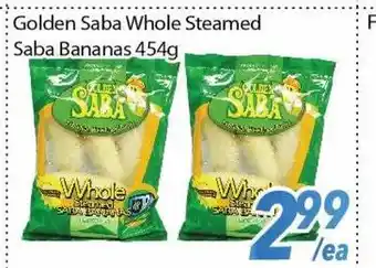 Bestco Food Mart Golden saba whole steamed saba banana offer