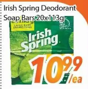 Bestco Food Mart Irish spring deodorant soap bars offer