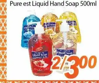 Bestco Food Mart Pure est liquid hand soap offer