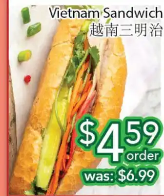 Ample Food Market Vietnam sandwich offer