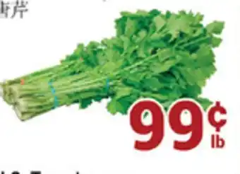 Oceans Fresh Food Market Chinese celery offer