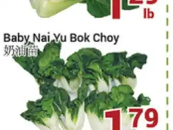 Oceans Fresh Food Market Baby nai yu bok choy offer