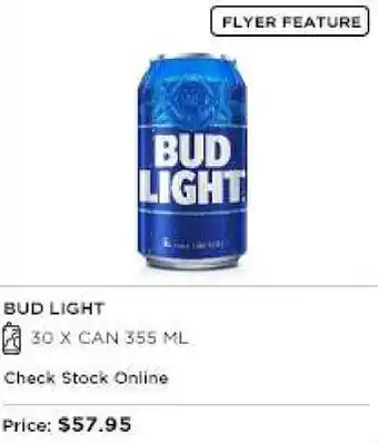 The Beer Store Bud light offer
