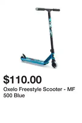 Decathlon Oxelo freestyle scooter - mf 500 blue offer