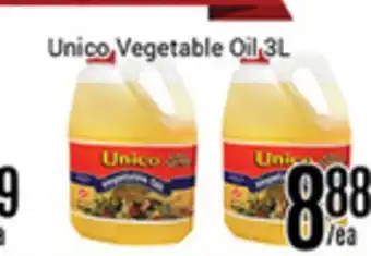 Nations Fresh Foods Unico vegetable oil offer