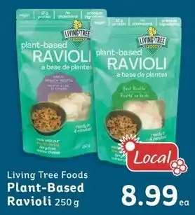 IGA Living Tree Foods Plant-Based Ravioli 250g offer