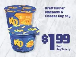 IGA Kraft Dinner Macaroni & Cheese Cup 58g offer