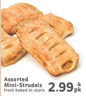 IGA Assorted Mini-Strudels offer
