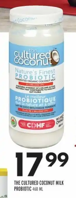 Sobeys THE CULTURED COCONUT MILK PROBIOTIC 460 ML offer