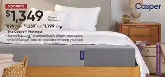 Sleep Country The casper mattress offer