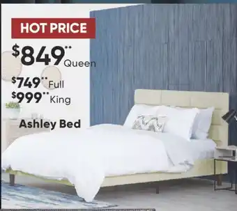 Sleep Country Ashley bed offer