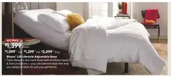 Dormez Vous Bloom lift lifestyle adjustable base offer