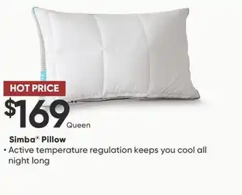 Dormez Vous Simba pillow offer