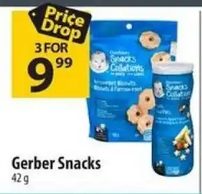 Co-op Gerber Snacks 42g offer