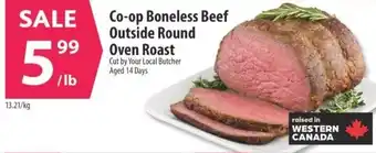 Co-op Co-op Boneless Beef Outside Round Oven Roast offer