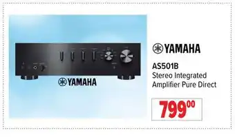 2001 Audio Video Yamaha stereo integrated amplifier pure direct offer