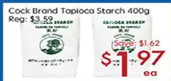 Cock brand tapioca starch 400g