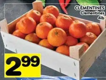 Supermarché PA Clementines offer
