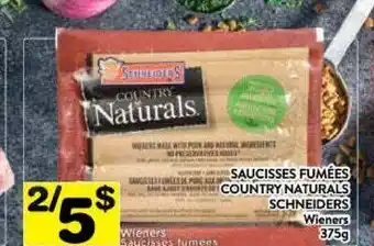 Supermarché PA Schneiders country naturals offer