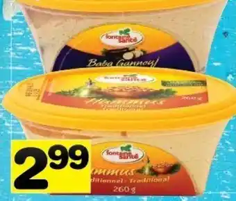 Supermarché PA Hummus fontaine santé offer