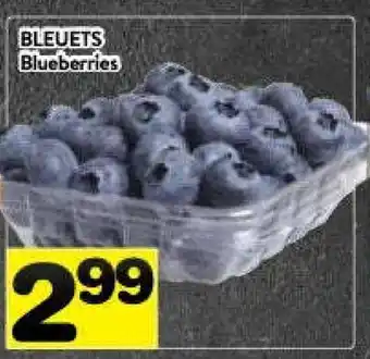 Supermarché PA Blueberries offer