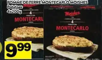 Supermarché PA Montecarlo potatoes offer