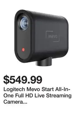 Newegg Logitech mevo start all-in-one full hd live streaming camera #961-000498 offer