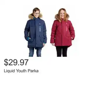 Costco Liquid youth parka offer