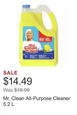 Costco Mr. clean all-purpose cleaner 5.2 l offer