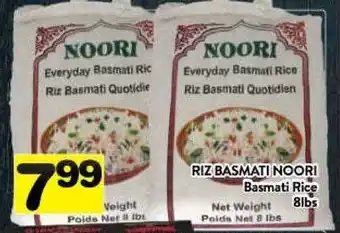 Supermarché PA Riz basmati noori basmati rice offer