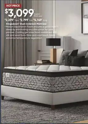 Dormez Vous Kingsdown duet innbrook mattress offer