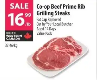 Co-op Co-op Beef Prime Rib Grilling Steaks offer