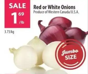 Co-op Red or White Onions offer